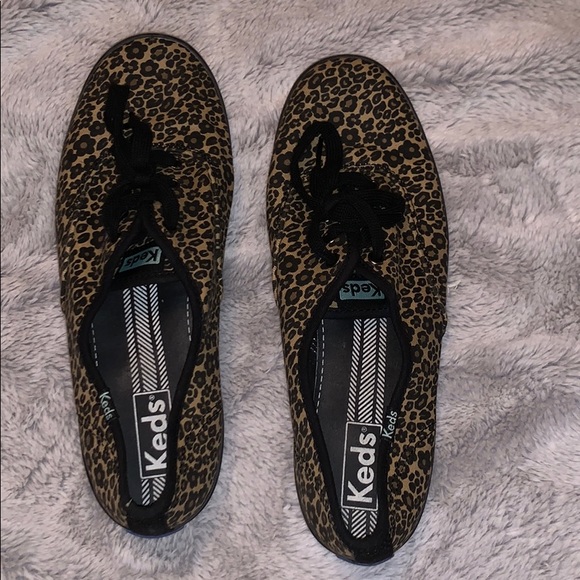 Keds Shoes - KEDS cheetah print lace shoes